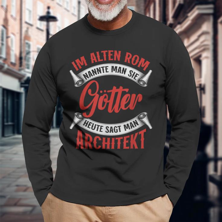 Architektur Ich Bin Also Architekt Langarmshirts Geschenke für alte Männer