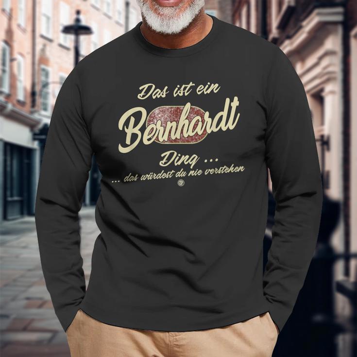 Das Ist Ein Bernhardt Ding Family Langarmshirts Geschenke für alte Männer