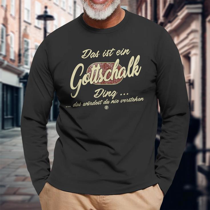 Das Ist Ein Gottschalk Ding Langarmshirts Geschenke für alte Männer