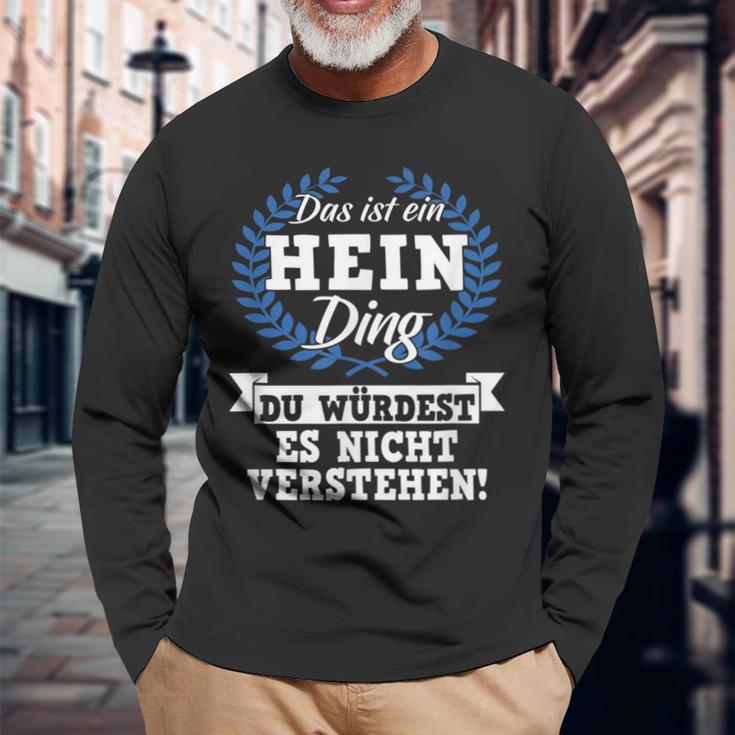 Das Ist Ein Hein Ding Du Würdest Es Nicht Understand Langarmshirts Geschenke für alte Männer