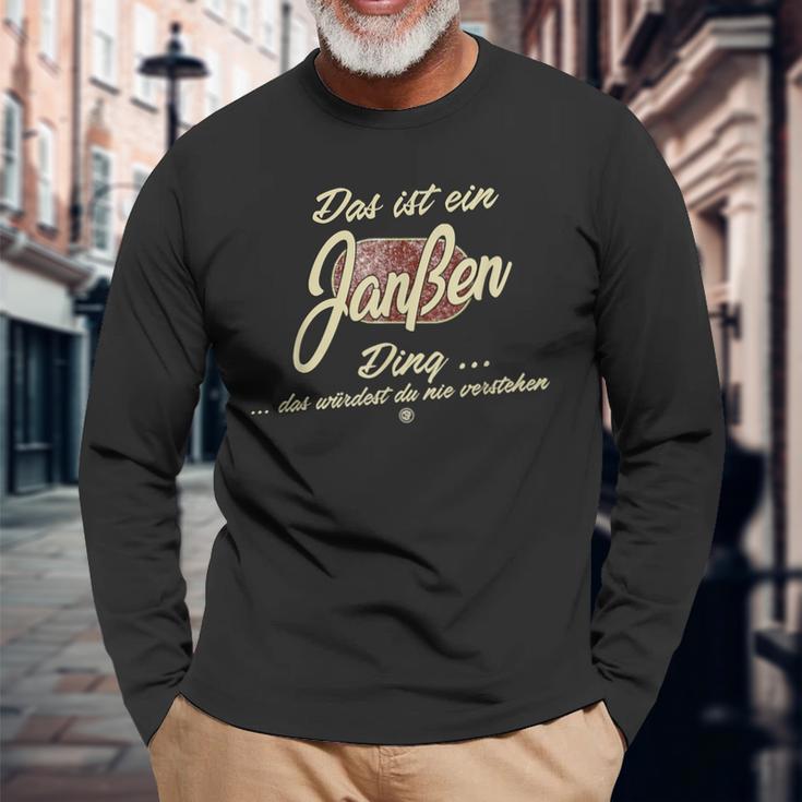 Das Ist Ein Janessen Ding This Is A Janessen Ding Langarmshirts Geschenke für alte Männer