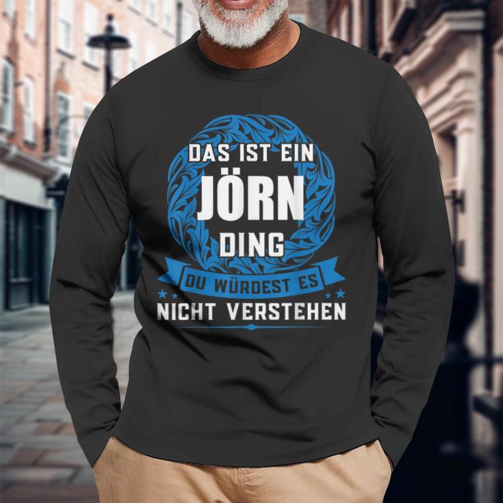 Das Ist Ein Jörn Dingorname Langarmshirts Geschenke für alte Männer