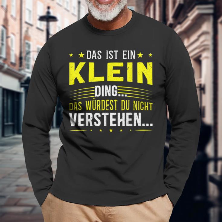 Das Ist Ein Klein Ding Das Ist Ein Klein Ding S Langarmshirts Geschenke für alte Männer