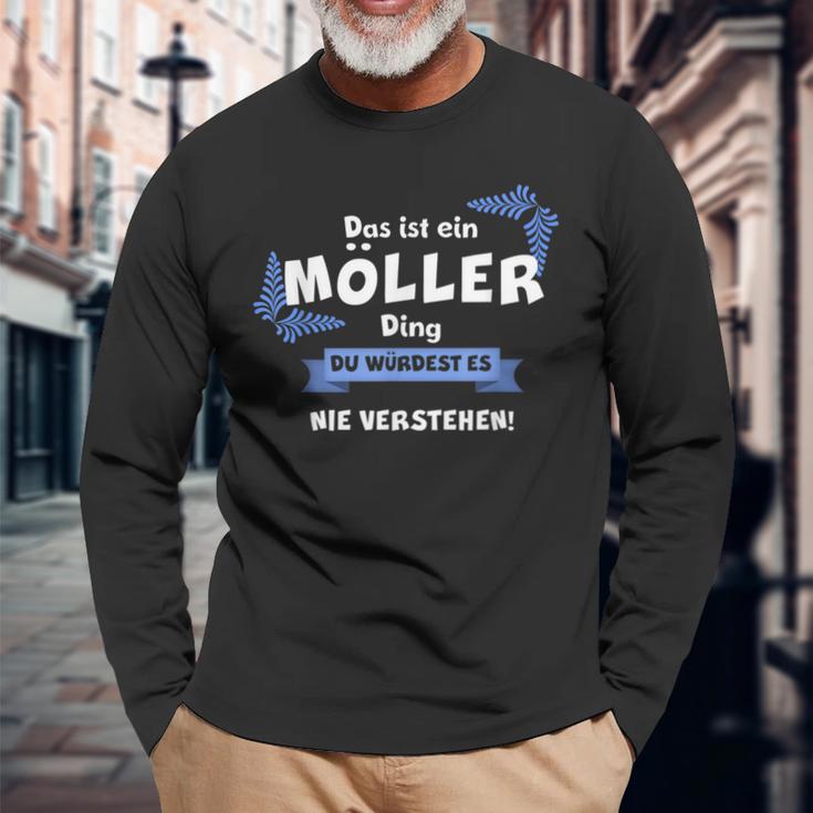 Das Ist Ein Möller Ding Du Würdest Es Nichtersteh Langarmshirts Geschenke für alte Männer