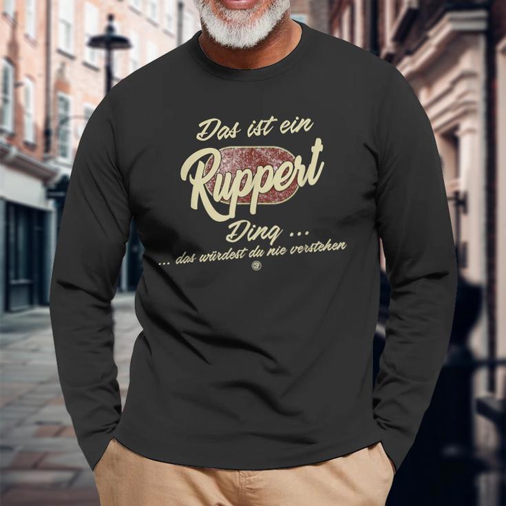 Das Ist Ein Ruppert Ding Family Ruppert Langarmshirts Geschenke für alte Männer