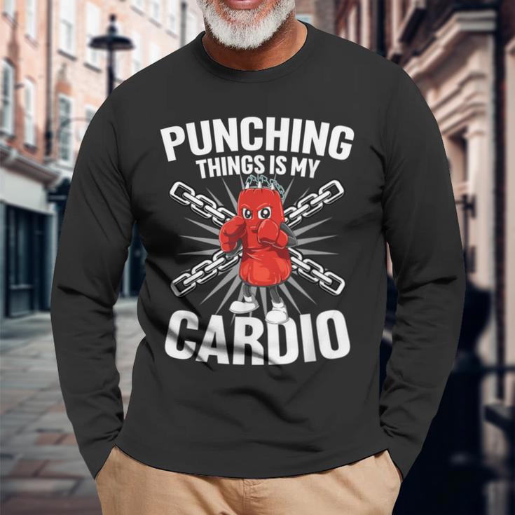 Dinge Zu Schlachtist Mein Cardio Langarmshirts Geschenke für alte Männer