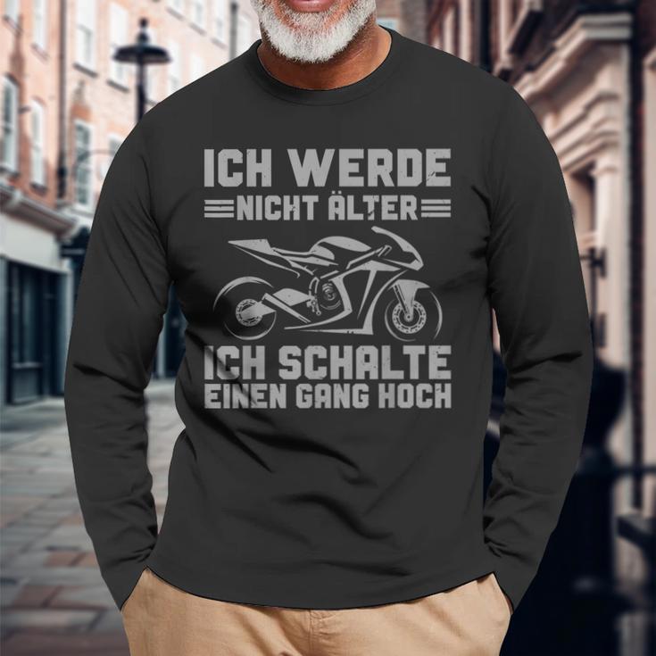 Motorbike Ich Werde Nicht Älter Langarmshirts Geschenke für alte Männer