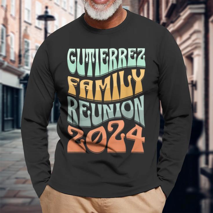 Gutierrez 2024 Gutierrez Nachname Gutierrez Langarmshirts Geschenke für alte Männer