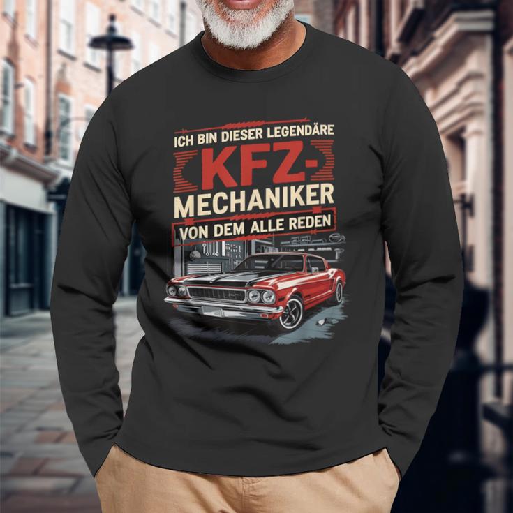 Ich Bin Dieser Legendäre Kfz-Mechanik Langarmshirts Geschenke für alte Männer