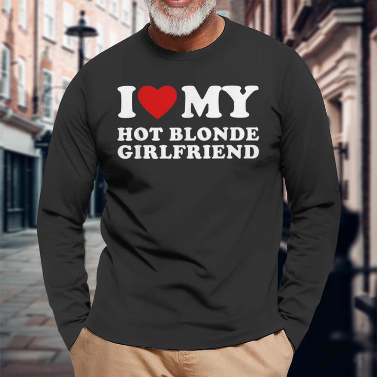 'Ich Liebe Meine Heiße Blonde' Langarmshirts Geschenke für alte Männer