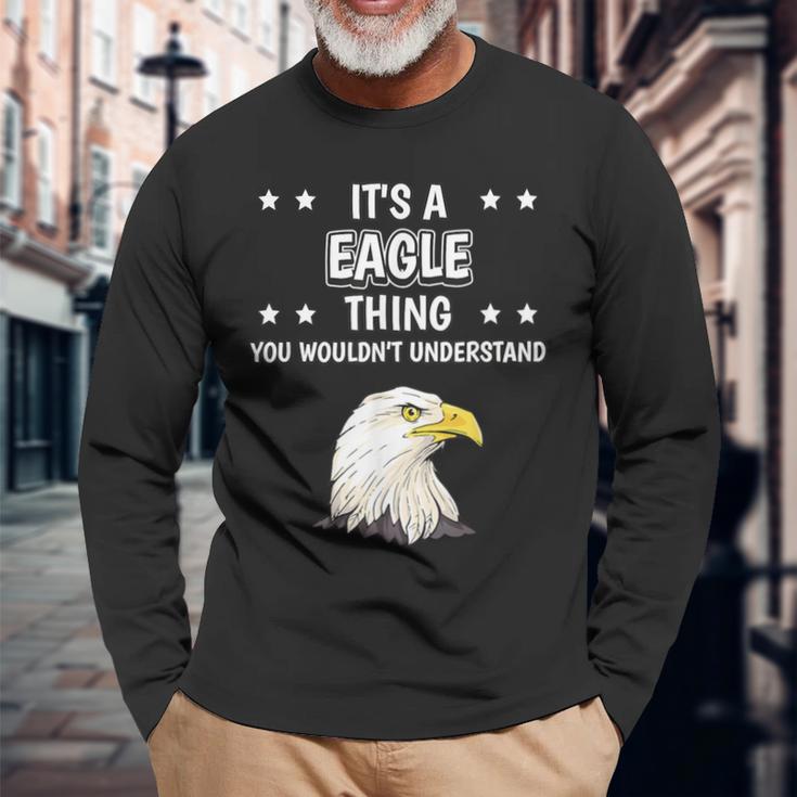 Ist So Ein Adler Ding Slogan Langarmshirts Geschenke für alte Männer