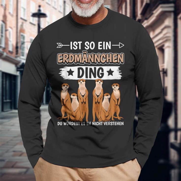 Ist So Ein Meerkat Ding Langarmshirts Geschenke für alte Männer