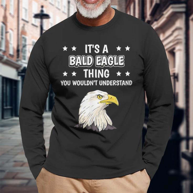 Ist So Ein Weißkopfseeadler Ding Lustiger Spruch Adler Langarmshirts Geschenke für alte Männer