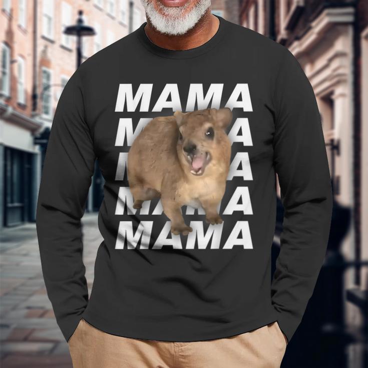 Klippschliefer Hyrax Langarmshirts Geschenke für alte Männer