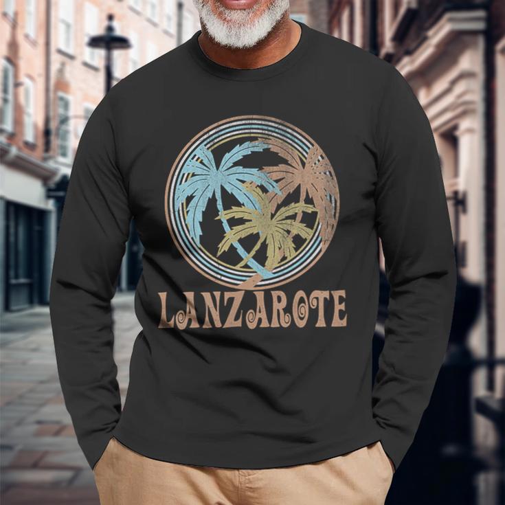 Lanzarote My Island Langarmshirts Geschenke für alte Männer