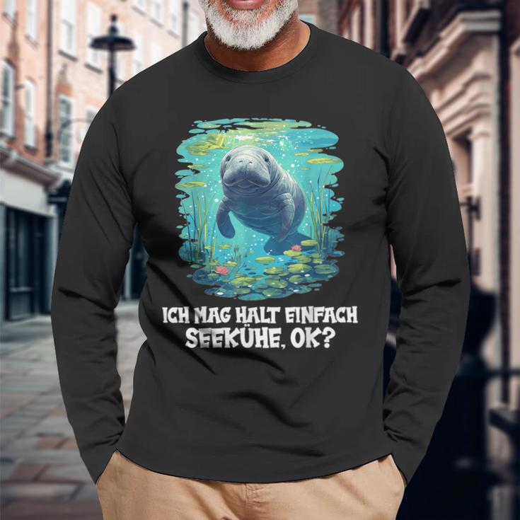 Manati Mana Langarmshirts Geschenke für alte Männer