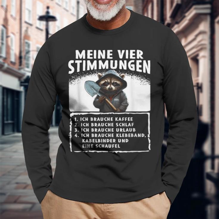 Meineier Stimmung Job Profession Langarmshirts Geschenke für alte Männer