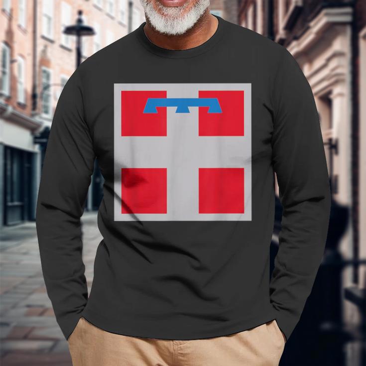 Piemonte Crest Flag Souvenir Langarmshirts Geschenke für alte Männer