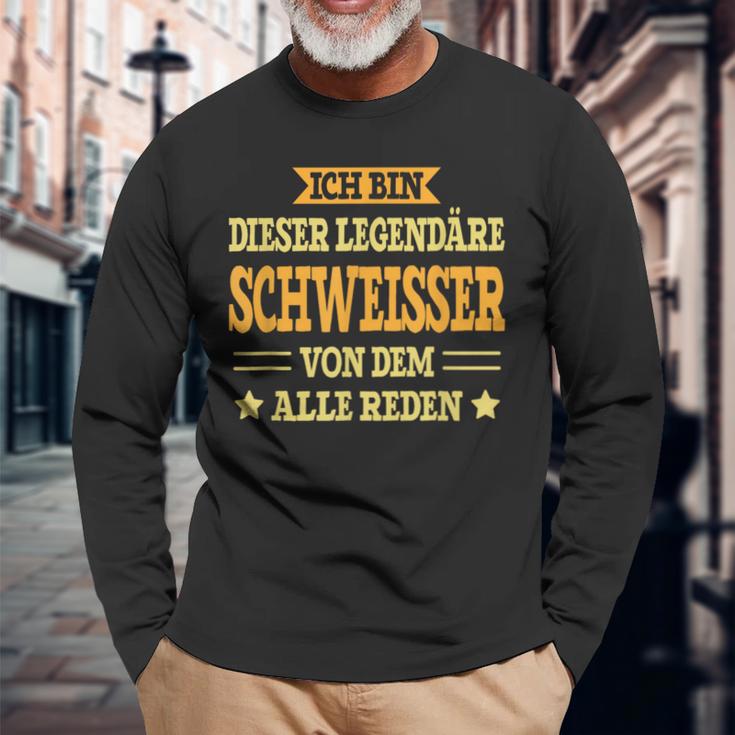 Schweisser Schweisser Profession S Langarmshirts Geschenke für alte Männer