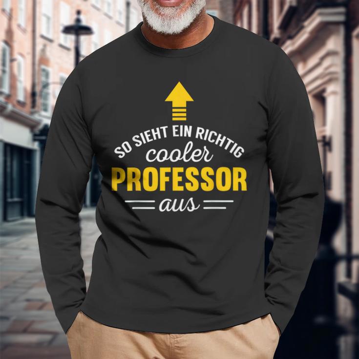 So Sieht Ein Cooler Professor Aus Langarmshirts Geschenke für alte Männer