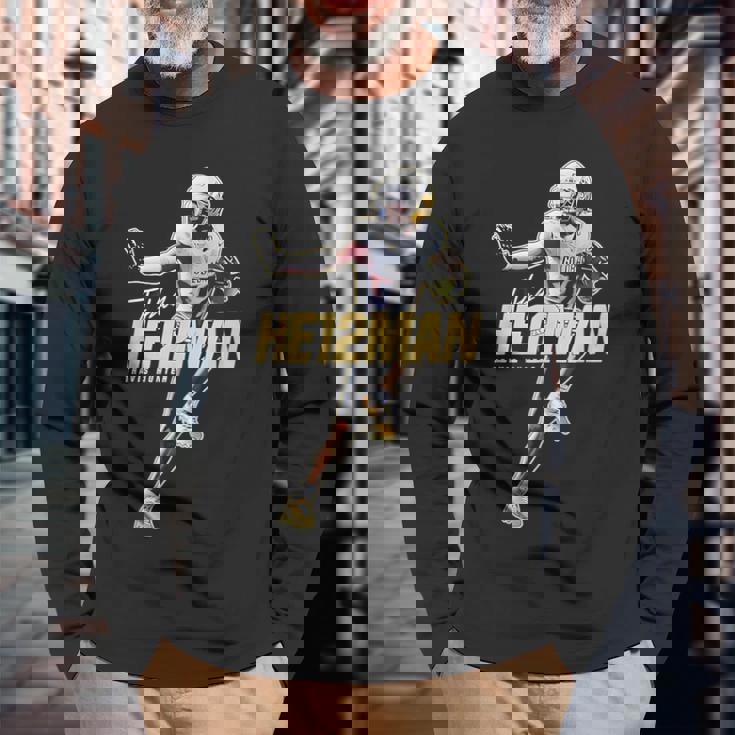 Travis Hunter Ball Player Sports Enthusiast Long Sleeve T-Shirt Gifts for Old Men