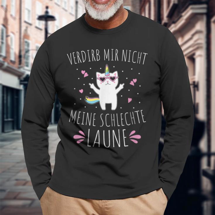 Verdirb Mir Nicht Meine Bad Laune Langarmshirts Geschenke für alte Männer