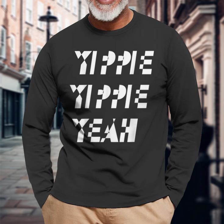 Yippie Yeah Yeah Das Partytool Für Remmidemmi Langarmshirts Geschenke für alte Männer