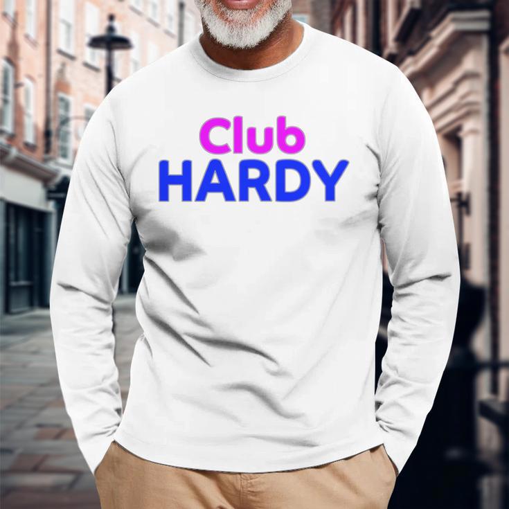 Club Hardy Family Reunion Squad First Name Last Name Langarmshirts Geschenke für alte Männer