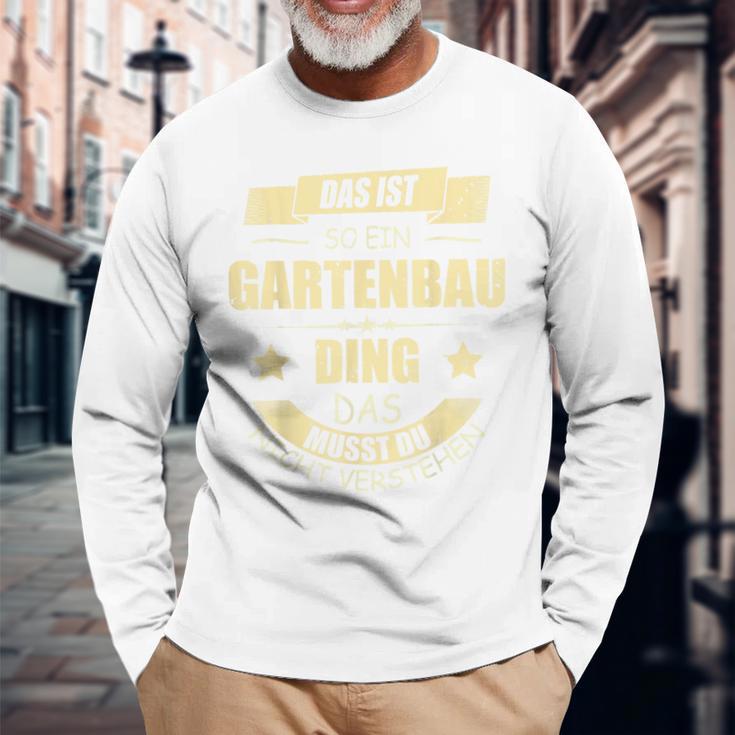 Gardener Gardening Landscape Gardener Langarmshirts Geschenke für alte Männer