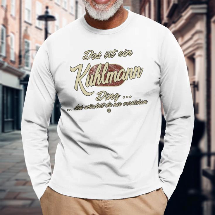 This Is A Kuhlmann Ding Family Kuhlmann S Langarmshirts Geschenke für alte Männer