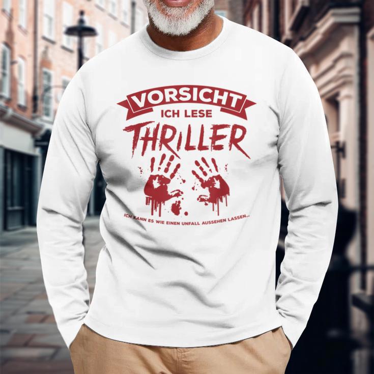 Thriller Ich Kann Es Wie Ein Accident Aussehen Langarmshirts Geschenke für alte Männer