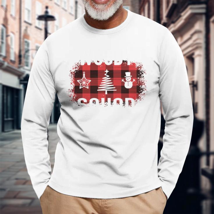 Woody Proud Family Reunion Surname Chrirstmas Squad Langarmshirts Geschenke für alte Männer