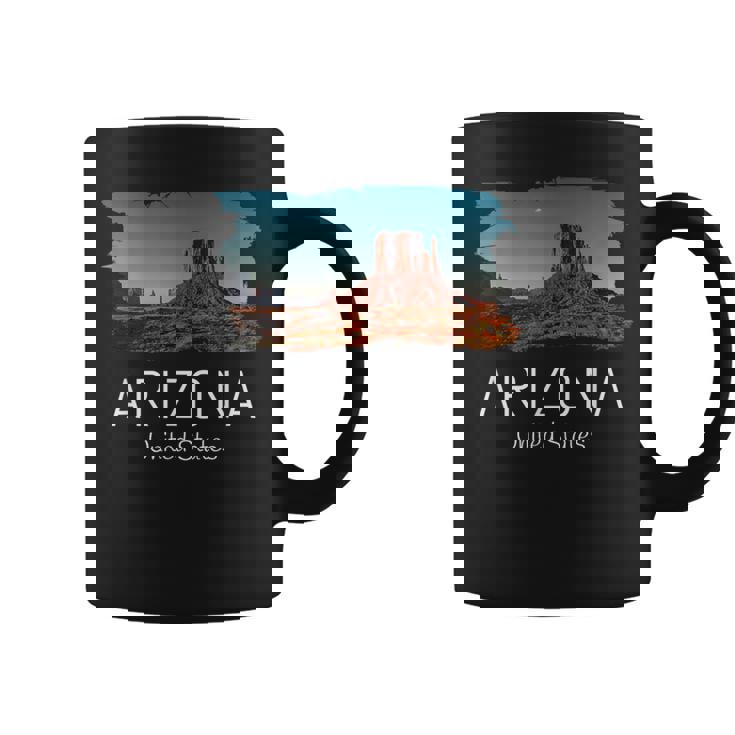 Arizona Montagne Skyline Cadeau Cool Souvenir Usa Arizona Tasse