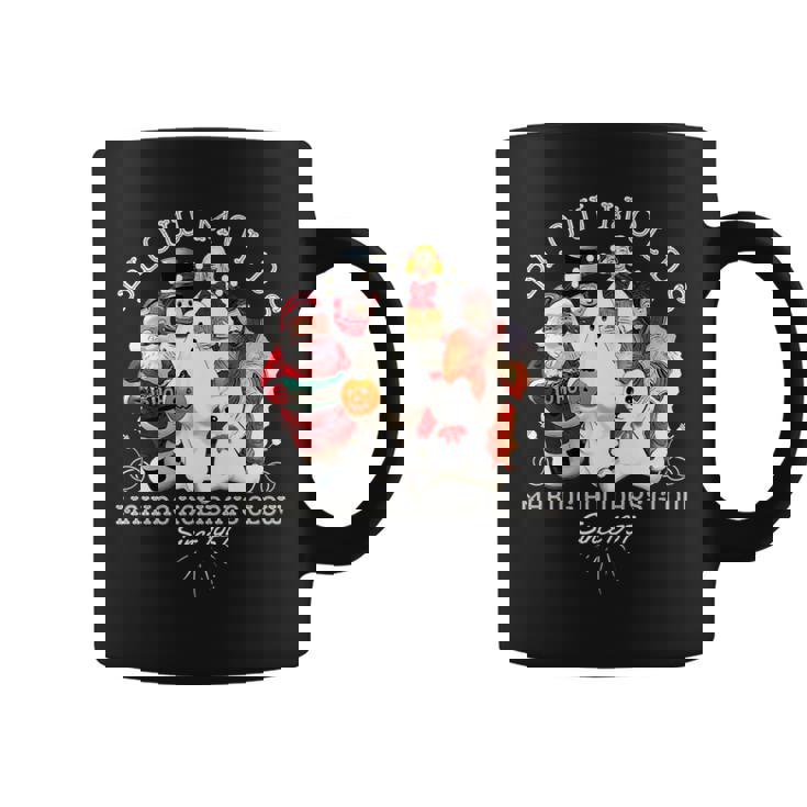 Blow Molds Make Holidays Glow Since 1957 Christmas Halloween Premium Graphic Print Coffee Mug