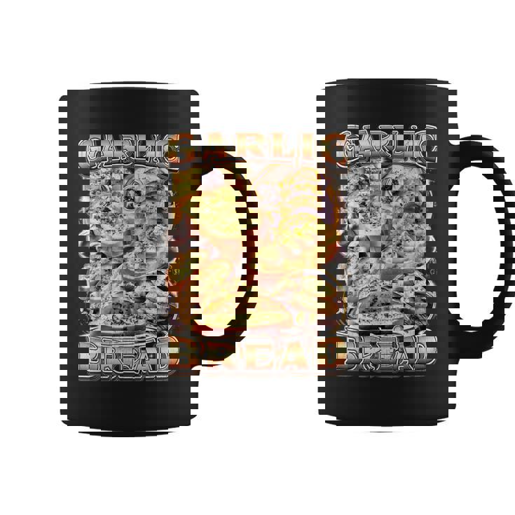 Bootleg Rap Style Garlic Bread Meme Food Ironic Vintage 90S Coffee Mug