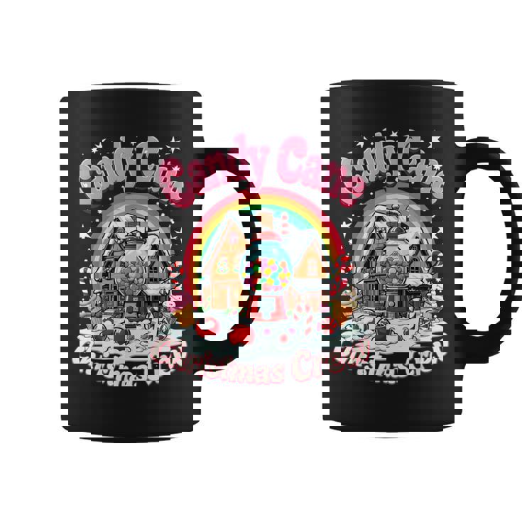 Candy Cane Christmas Crew House Candy Security Candyland Coffee Mug