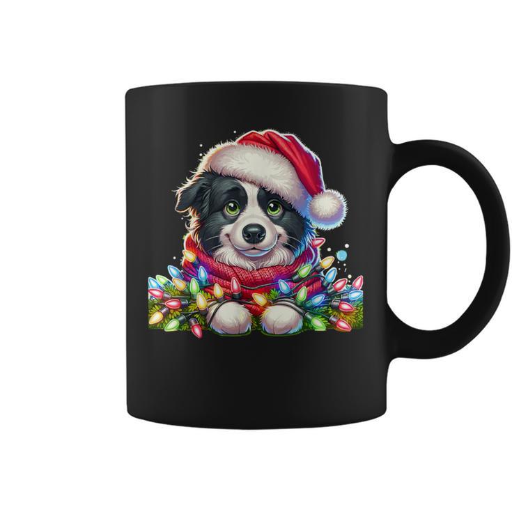 Christmas Hat Border Collie Border Collies Tassen