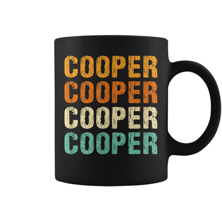 Cooper Nachname Familientreffen Nachname Personalisiert Tassen