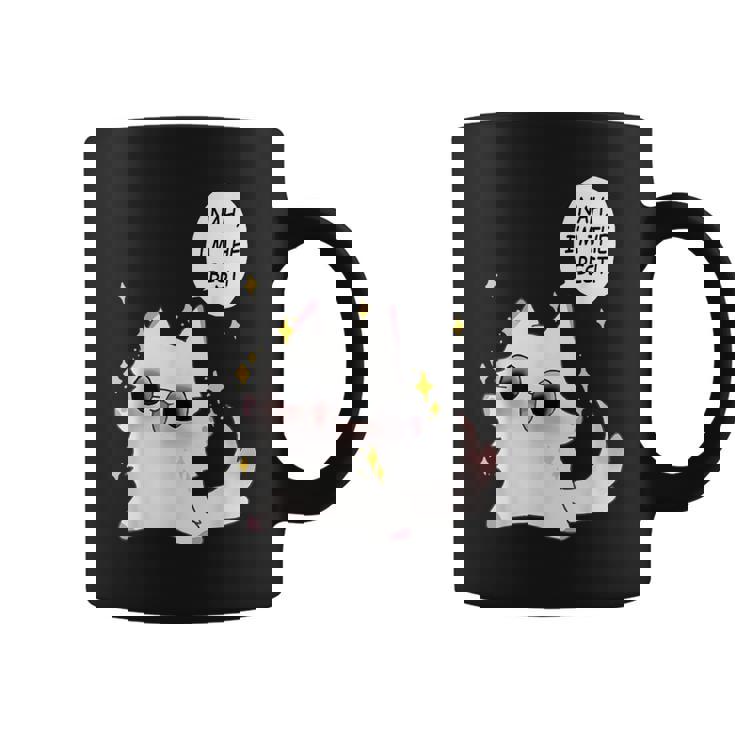 Cute Cat Anime Meme Nah I'm The Best Gojo Cat Coffee Mug