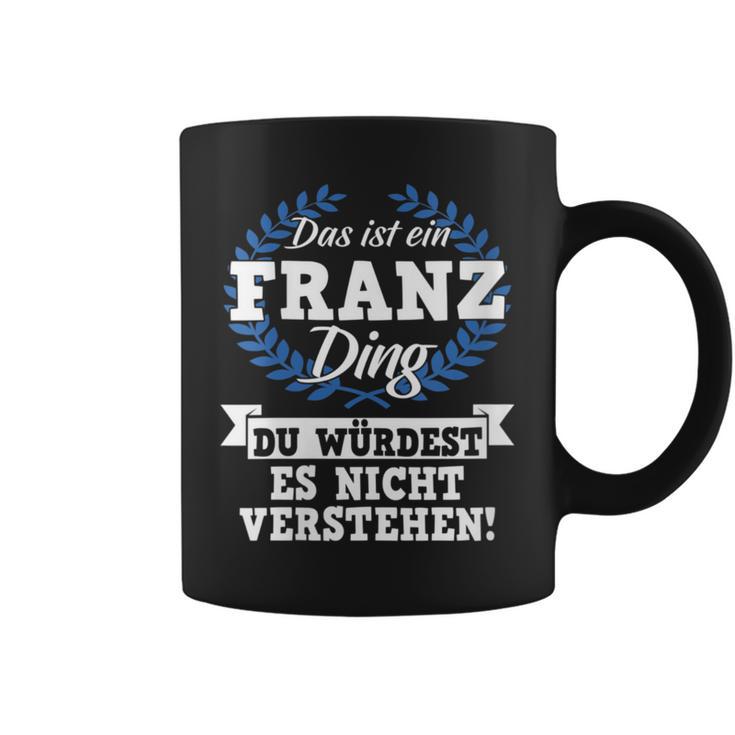 Damen Das Ist Ein Franz Ding Du Würdest Es Nichterstehen Mit-Ausschnitt Tassen