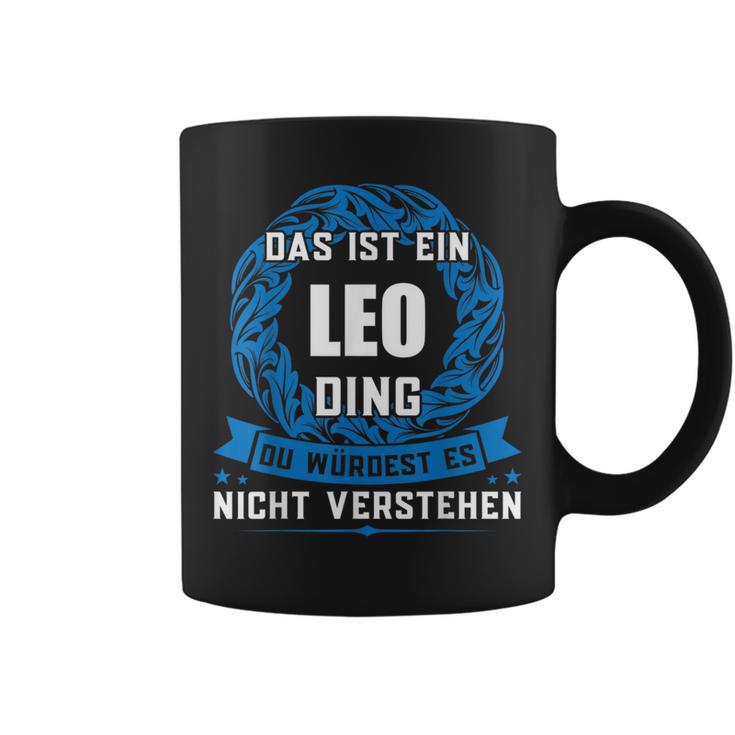 Das Ist Ein Leo Dingorname Tassen