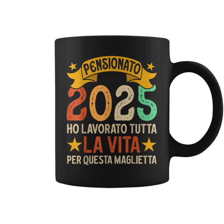 Tazza Termica Regalo Per Pensione Uomo - Bicchiere Isolato In Acciaio Inox Con Cannuccia - Divertente Per Colleghi E Papà