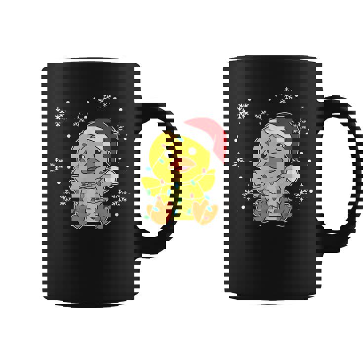 Duck Merry Christmas Winter Animals Duck Coffee Mug