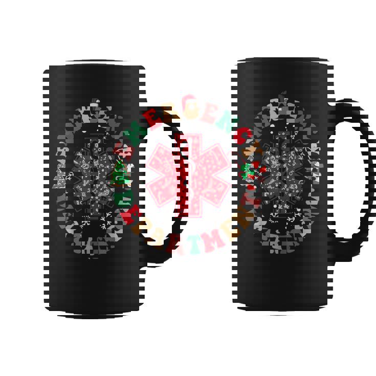 Emergency Department Er Nurse Christmas Ed Nurse Xmas Coffee Mug