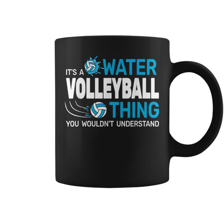 Es Ist Ein Wasservolleyball-Ding Wassersport Poolvolleyball Tassen