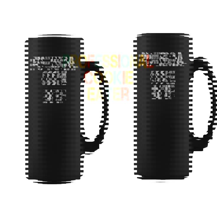Cookie Lover Fun Professional Cookie Eater Retro Baker Coffee Mug
