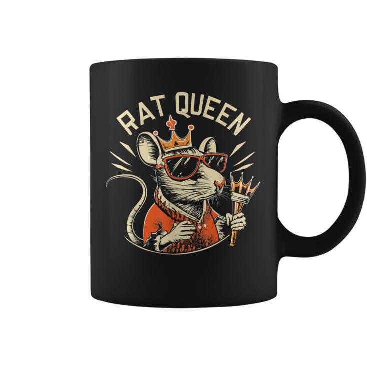 Rat Lover About Rats Queen Wearing Crown Coffee Mug