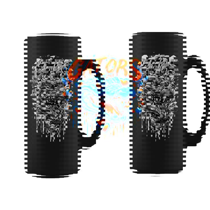 Gators School Sports Fan Team Spirit Mascot Heart Coffee Mug