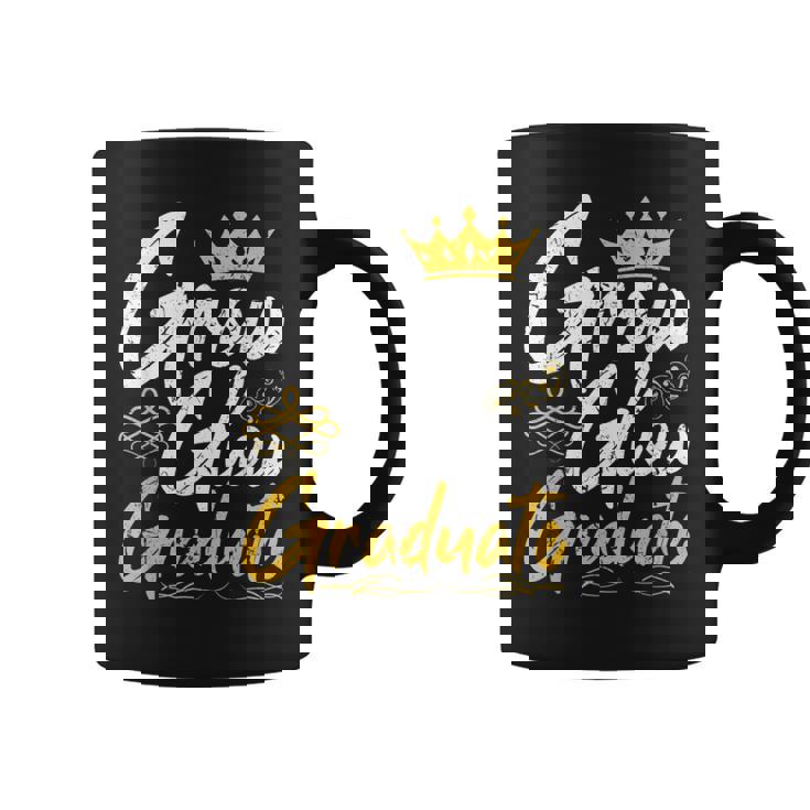 Grow Glow Graduate Student Proud Woman Christmas Graphic Print Coffee Mug