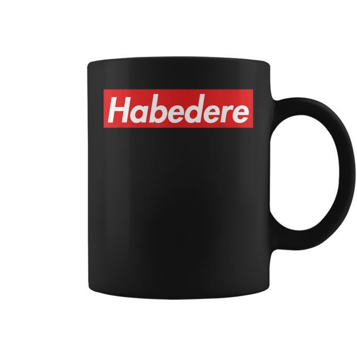 Habedere Red Box Logo Habe Die Ehre Bavarian Tassen